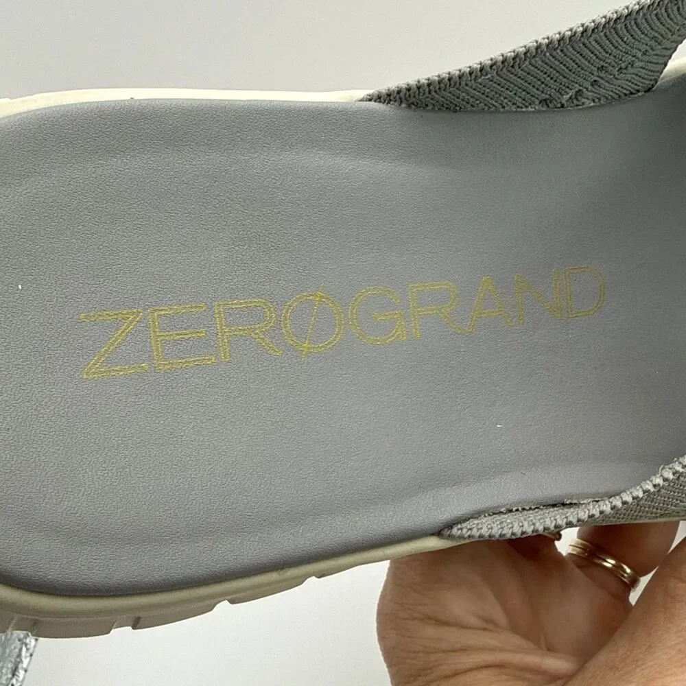 Cole Haan Zerogrand Sandals Shoes Mens 11 Gray Thong Flip Flops Comfort C29378